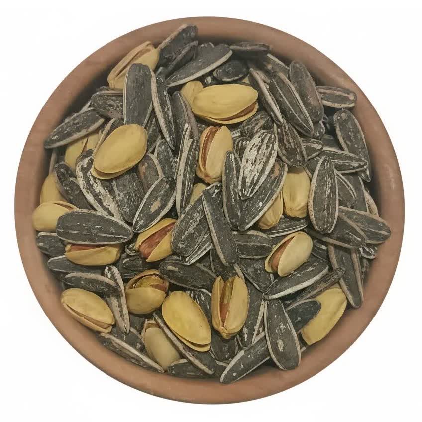 آجیل پسته و تخمه